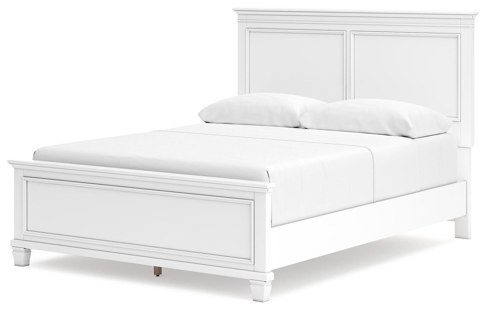 Letto con pannelli