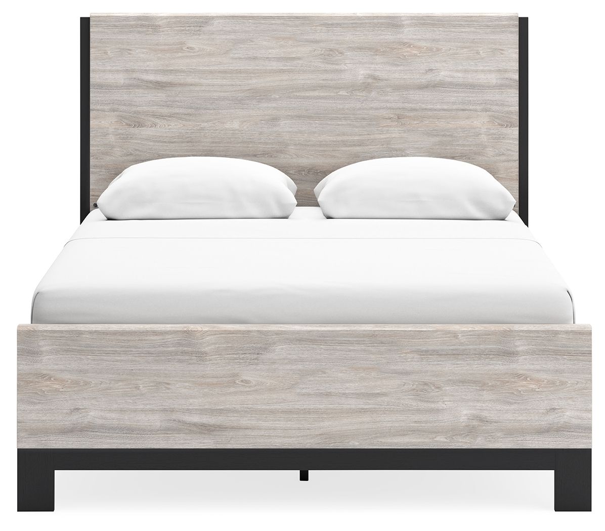 Letto con pannelli