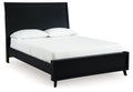 Letto con pannelli