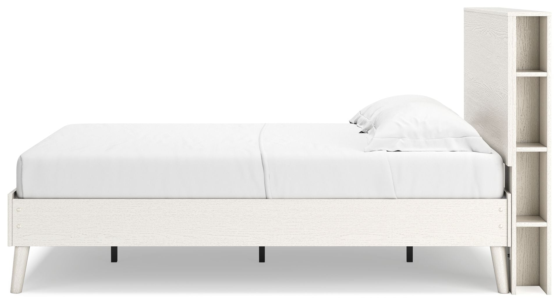Cama con librero