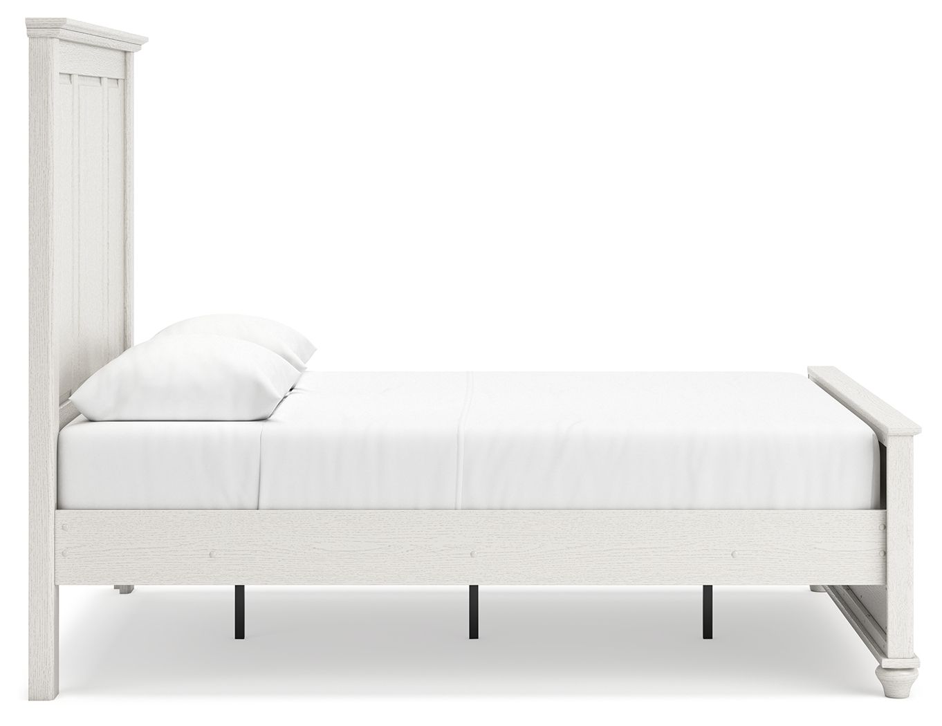 Letto con pannelli