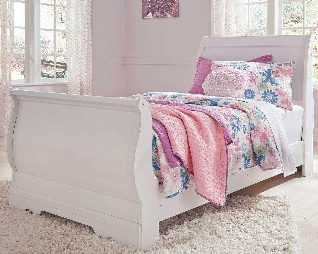 Cama tipo trineo