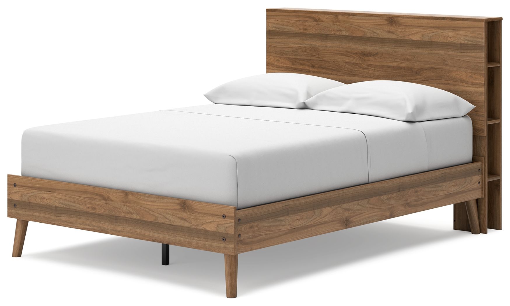 Cama con librero