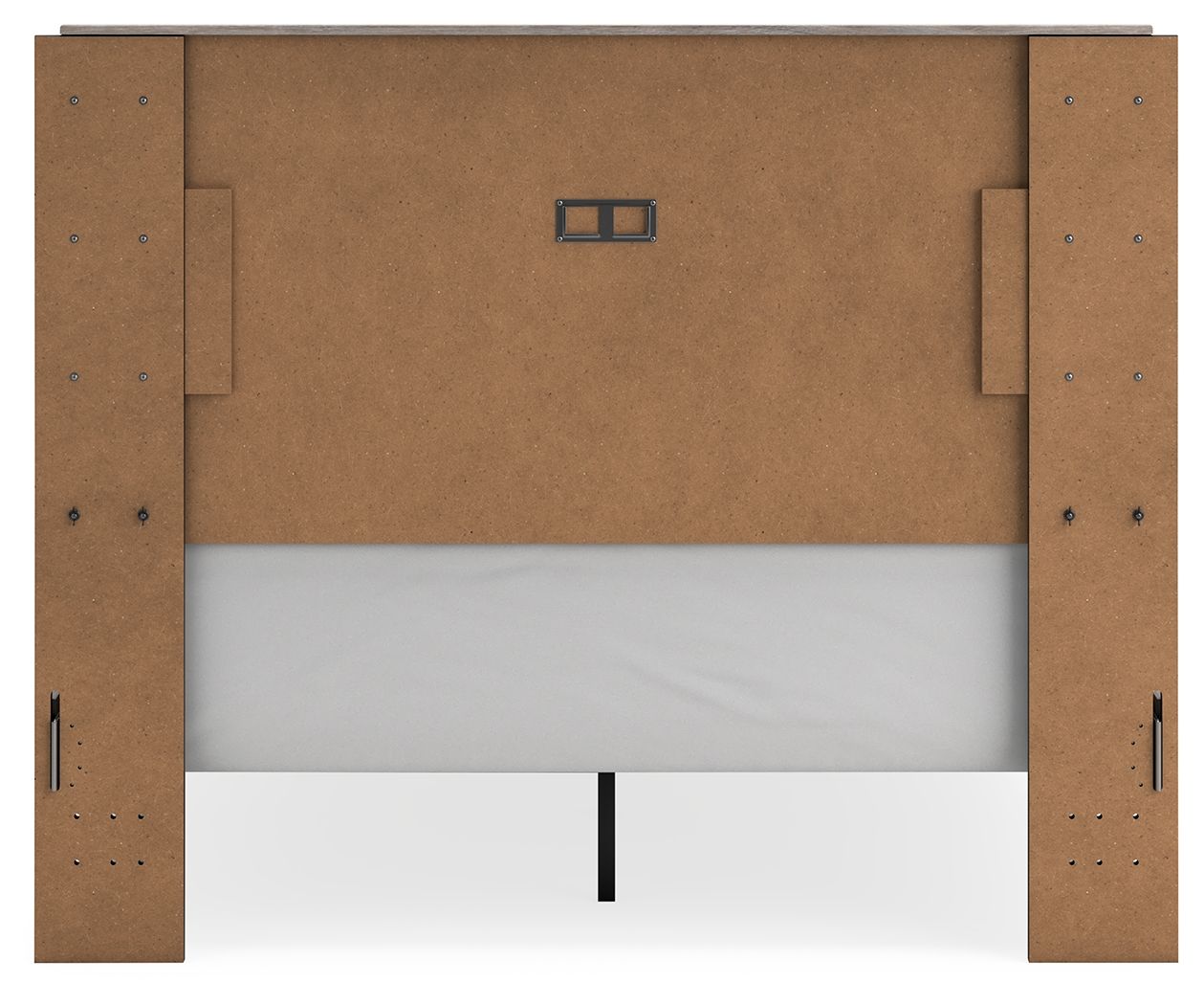 Letto con pannelli