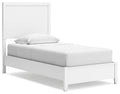 Letto con pannelli