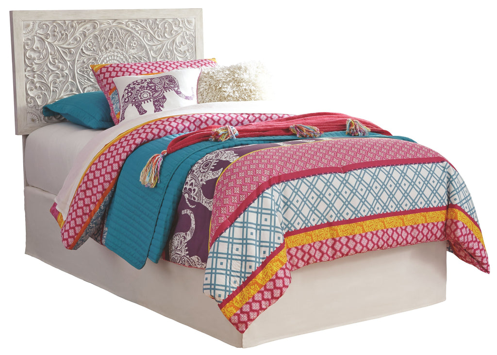 Cabecero de panel Twin con estructura de cama atornillable