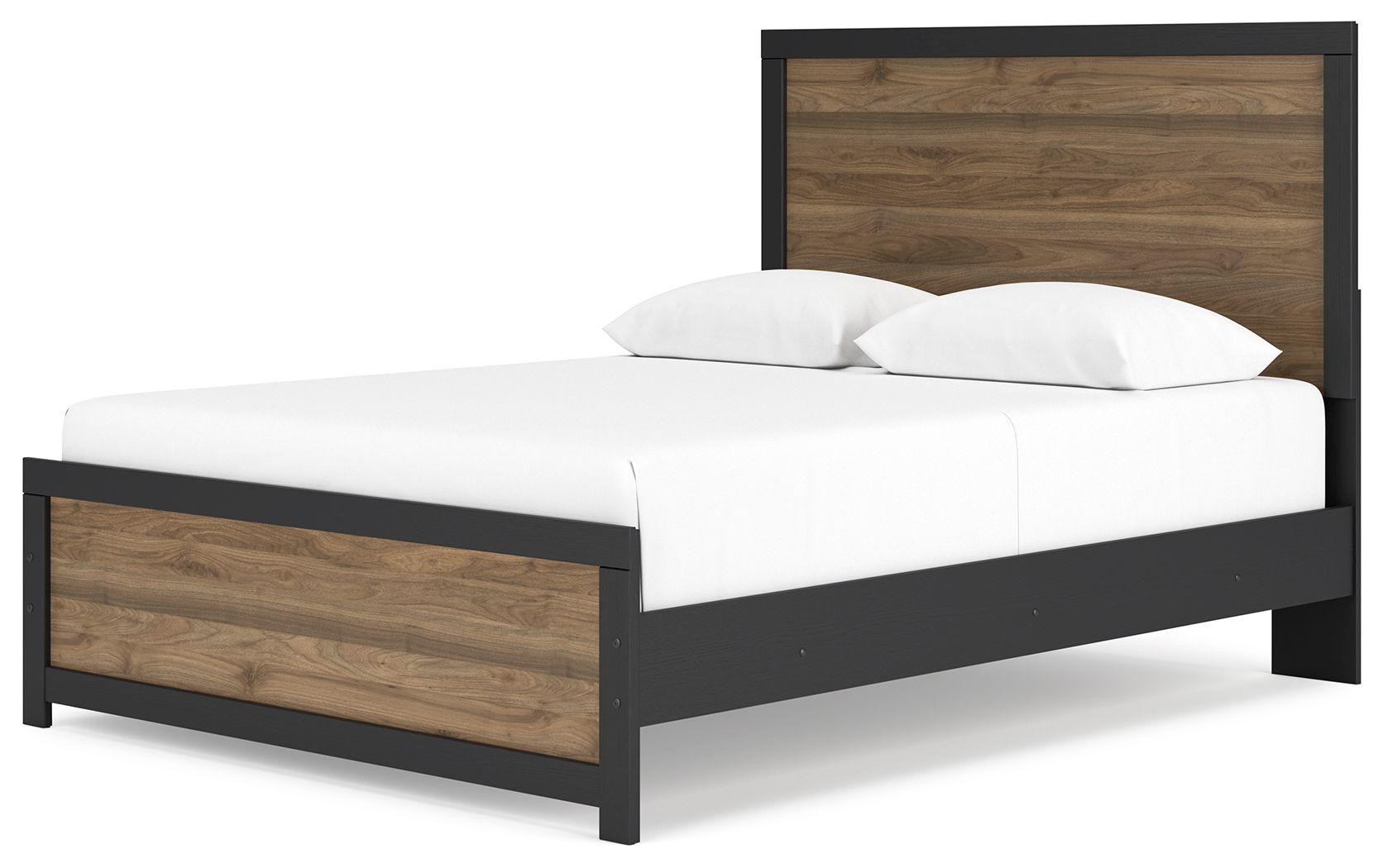 Letto con pannelli