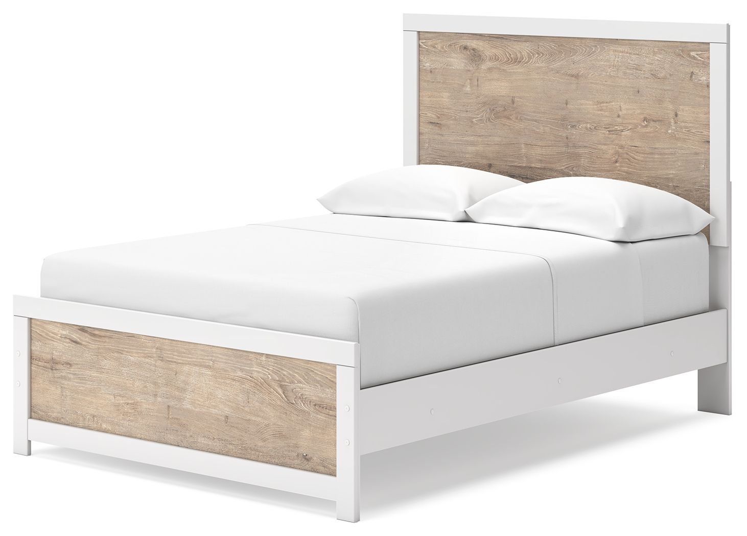 Letto con pannelli