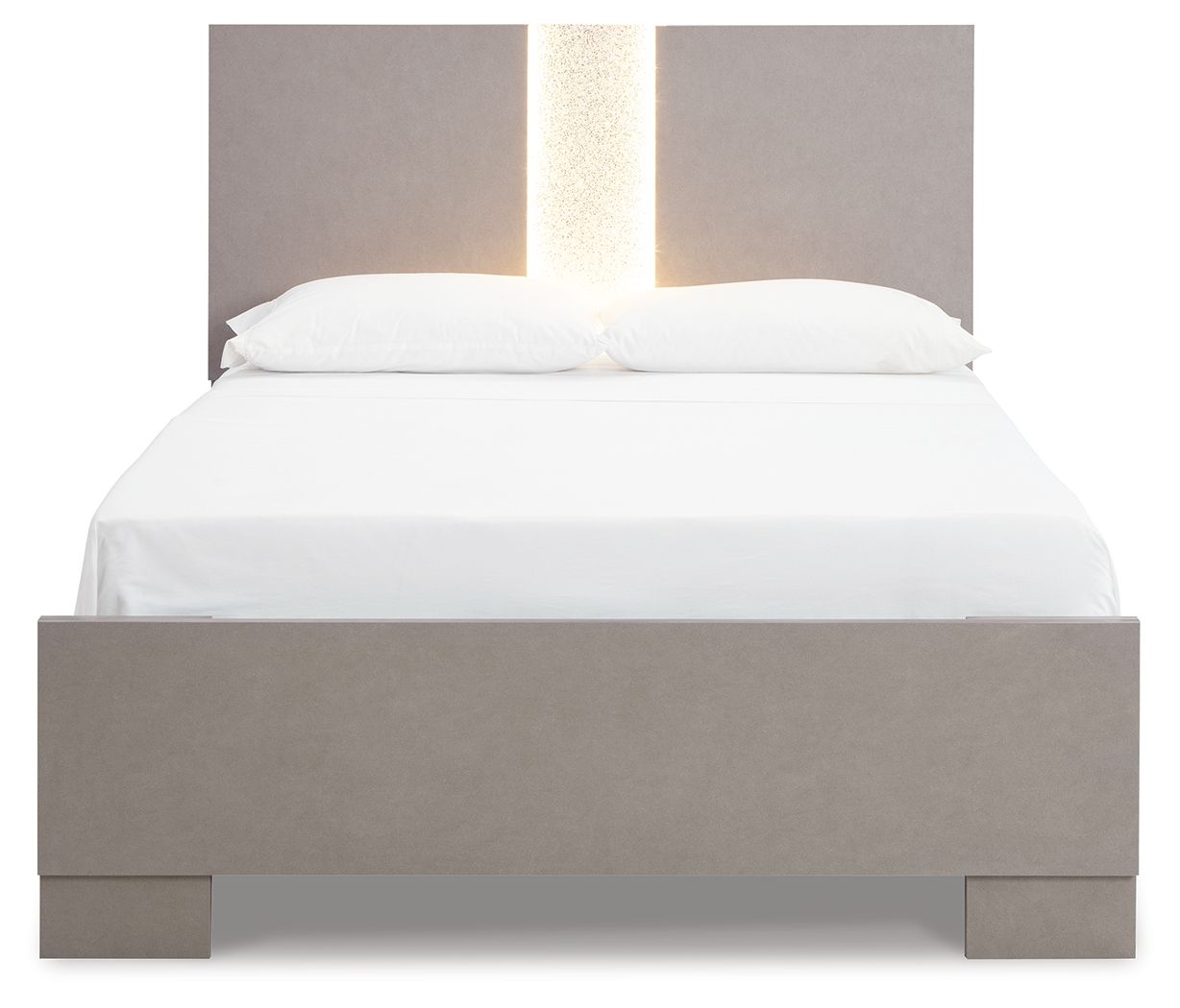 Letto con pannelli