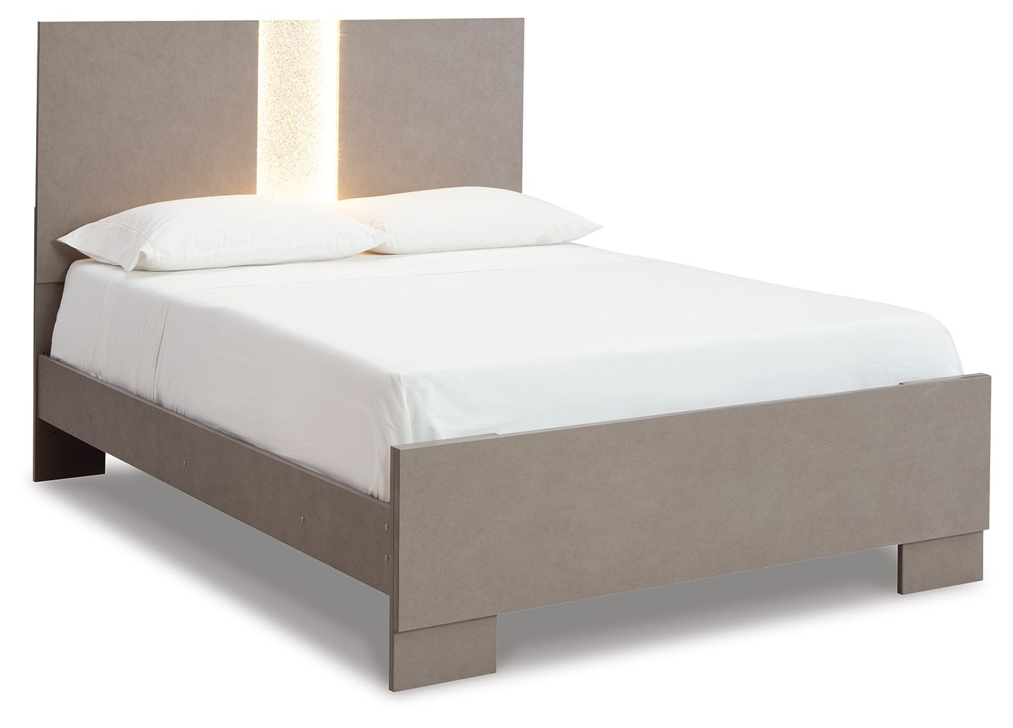 Letto con pannelli