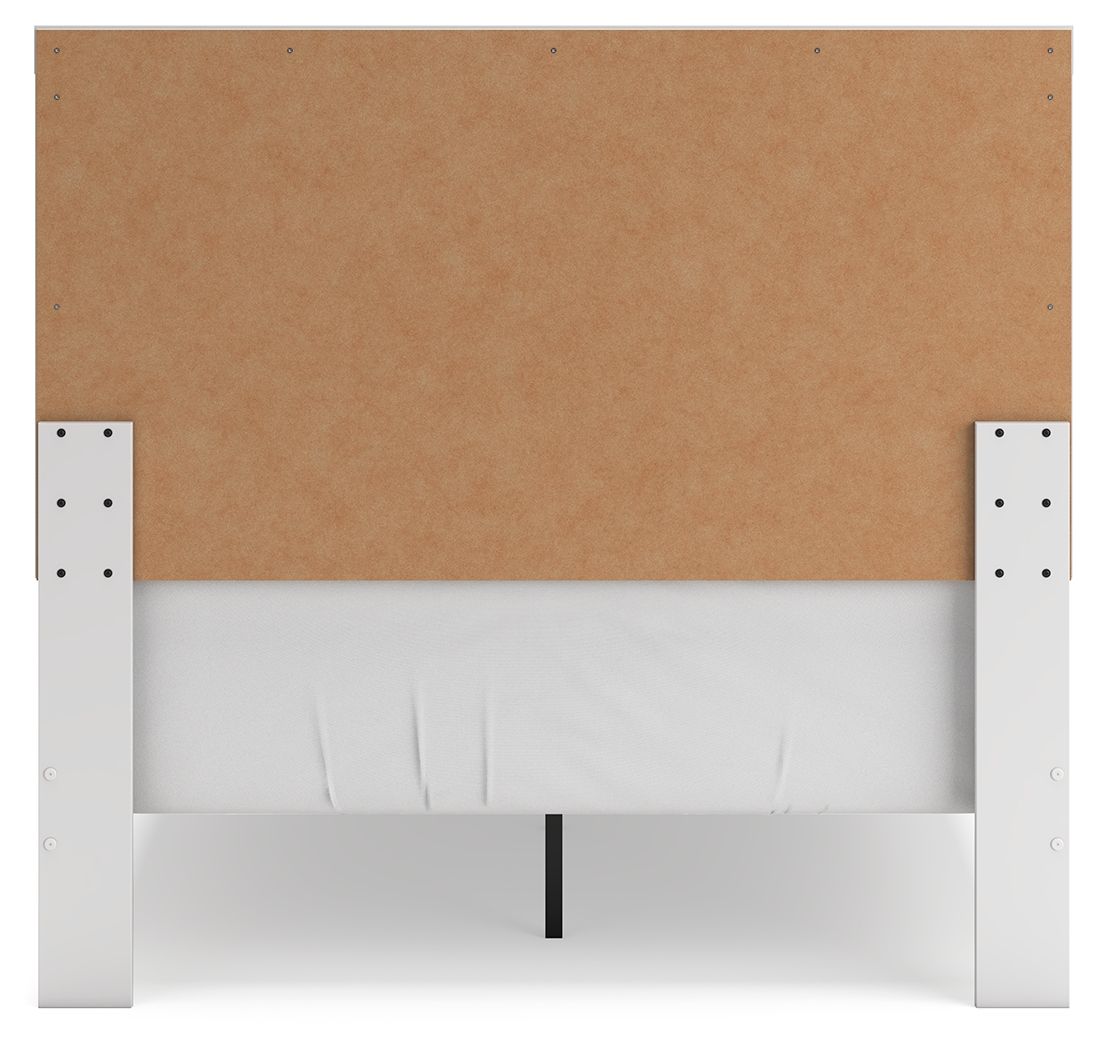 Letto con pannelli