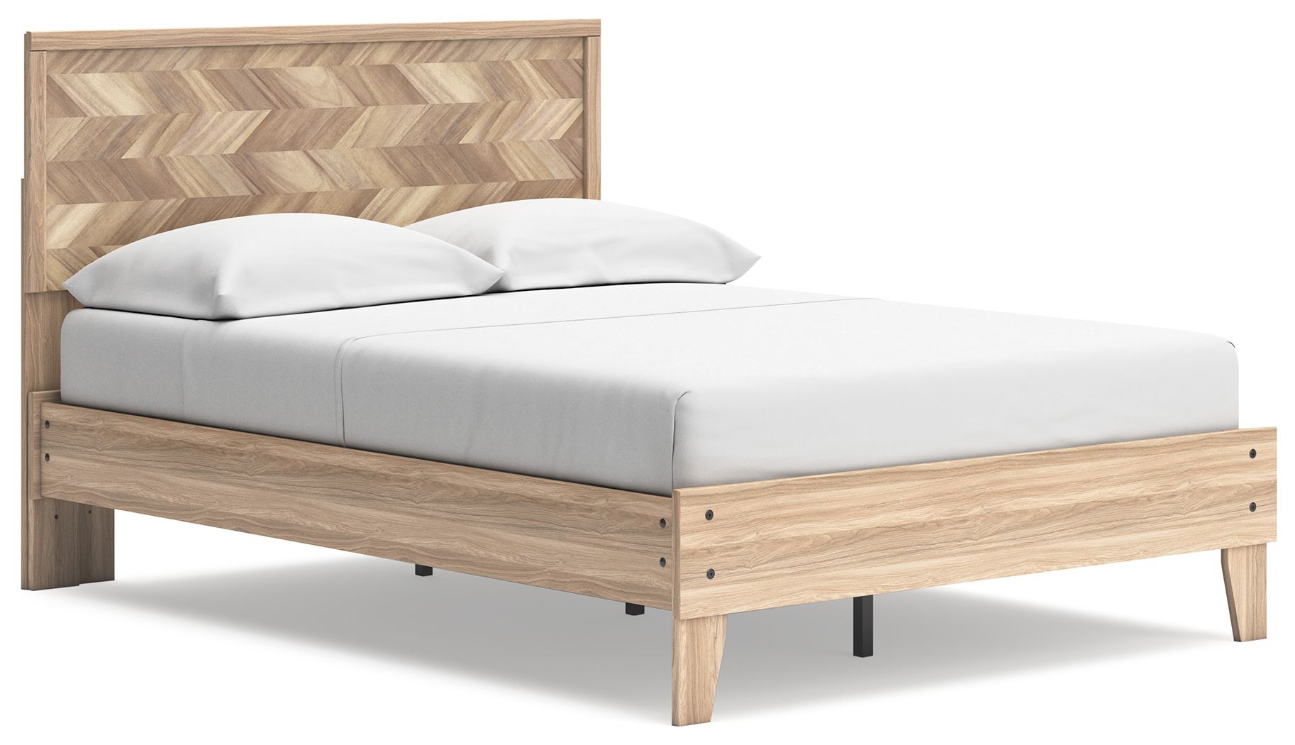 Cama de plataforma con paneles