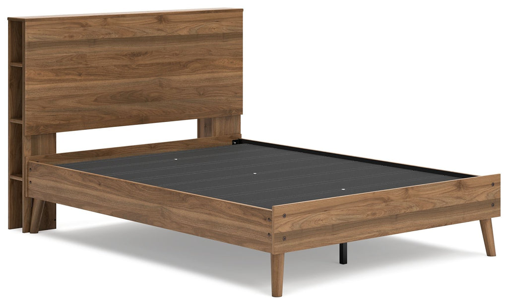 Cama con librero
