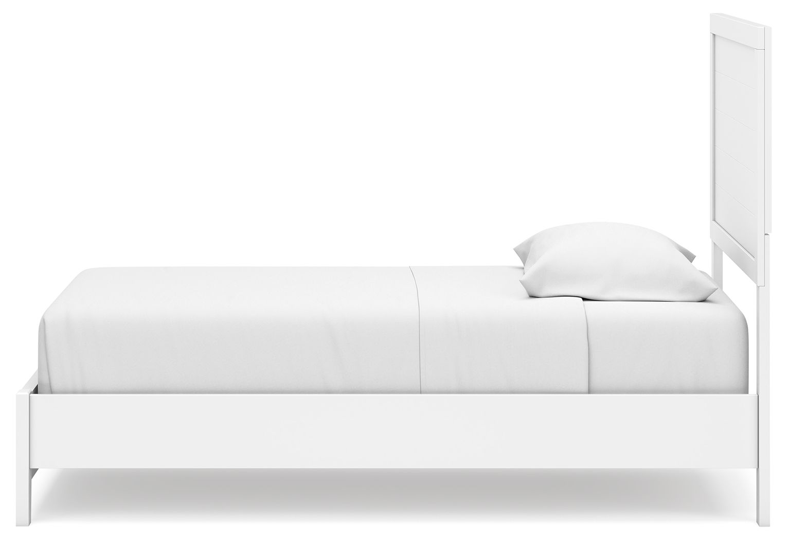 Letto con pannelli