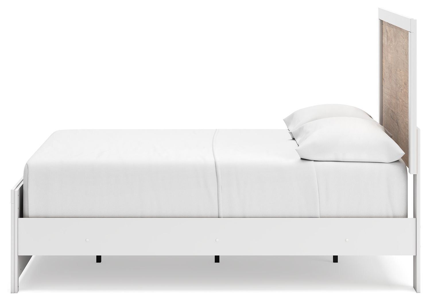 Letto con pannelli