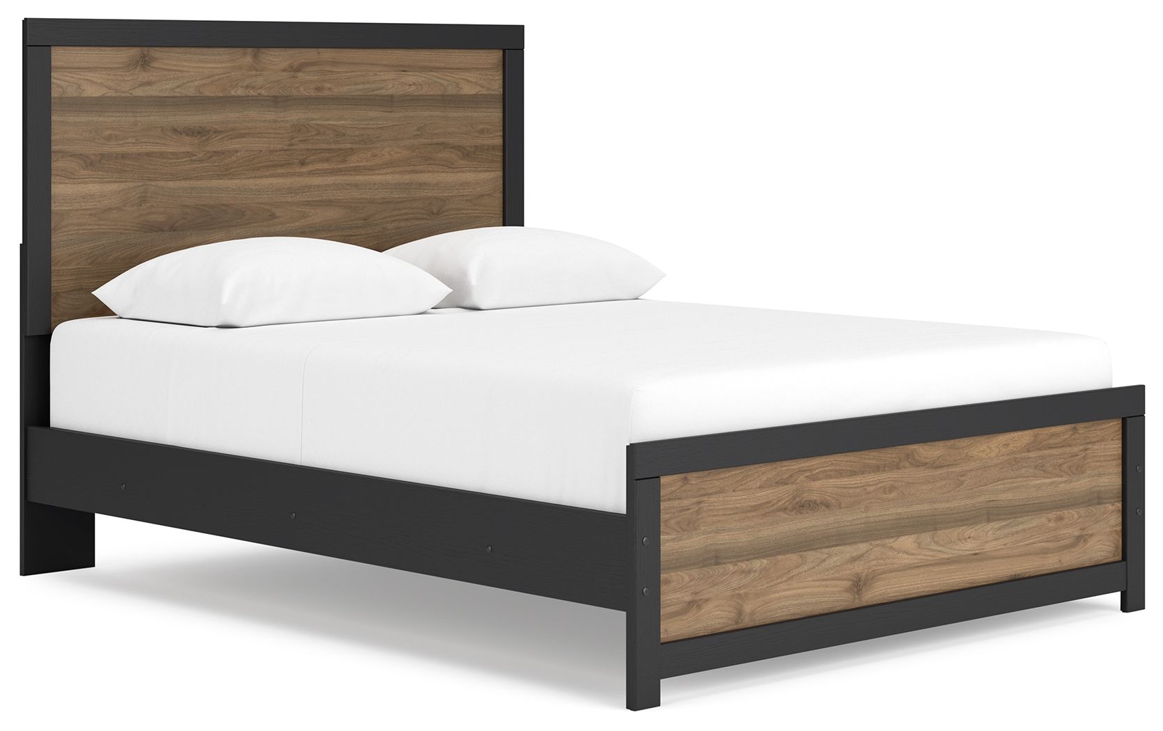 Letto con pannelli