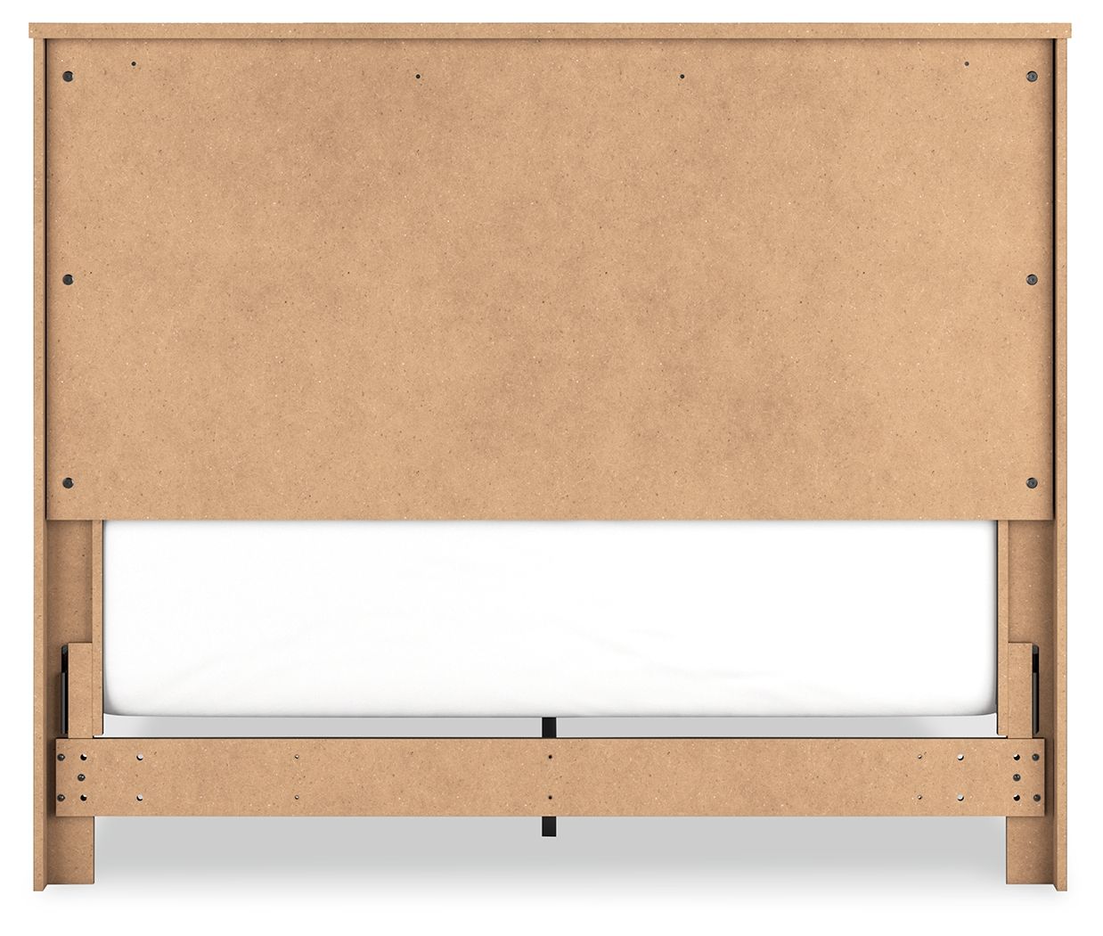 Letto con pannelli