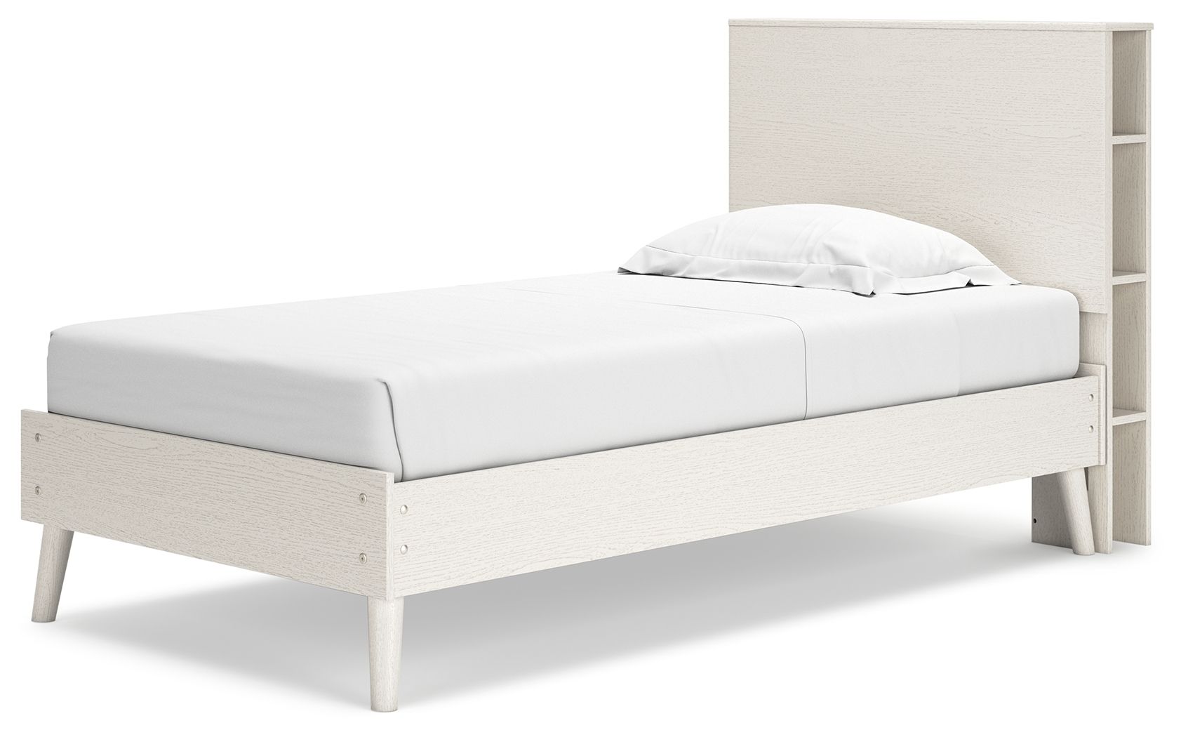 Cama con librero