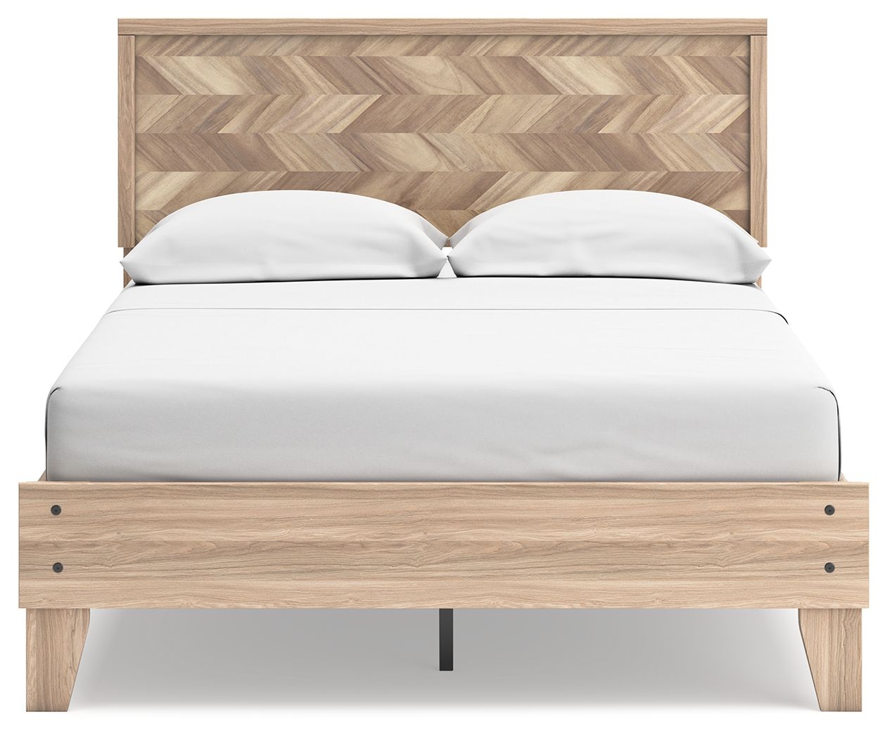 Cama de plataforma con paneles