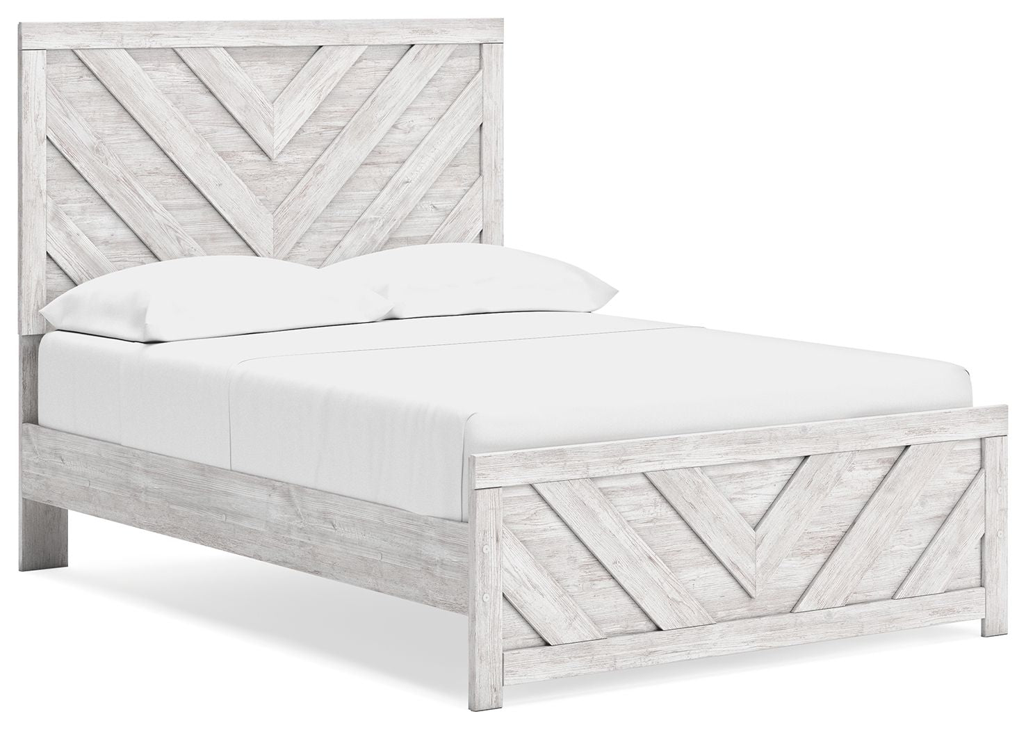 Letto con pannelli