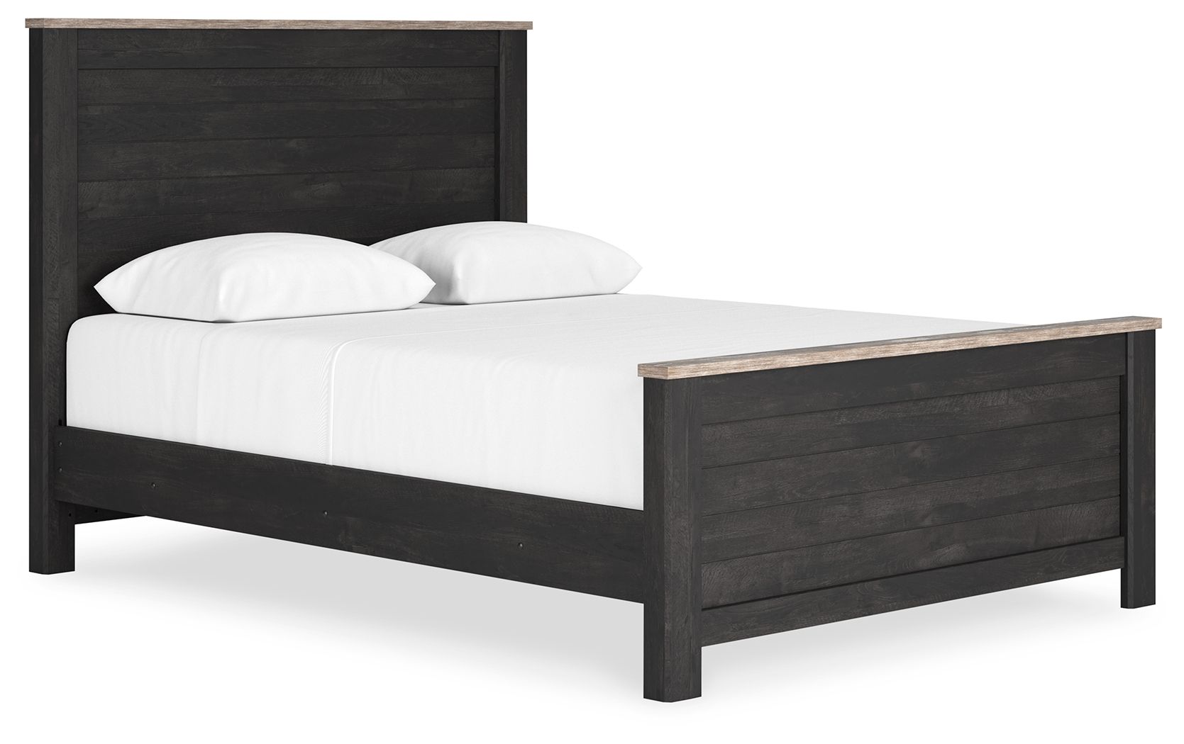Letto con pannelli