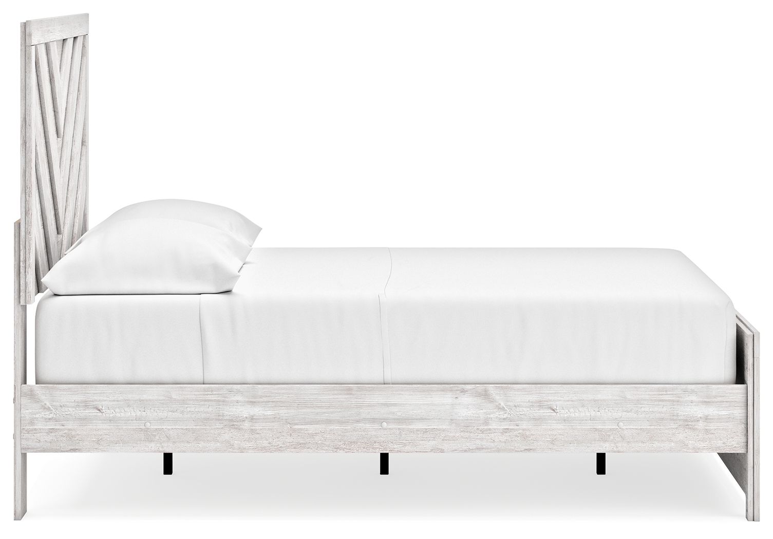 Letto con pannelli