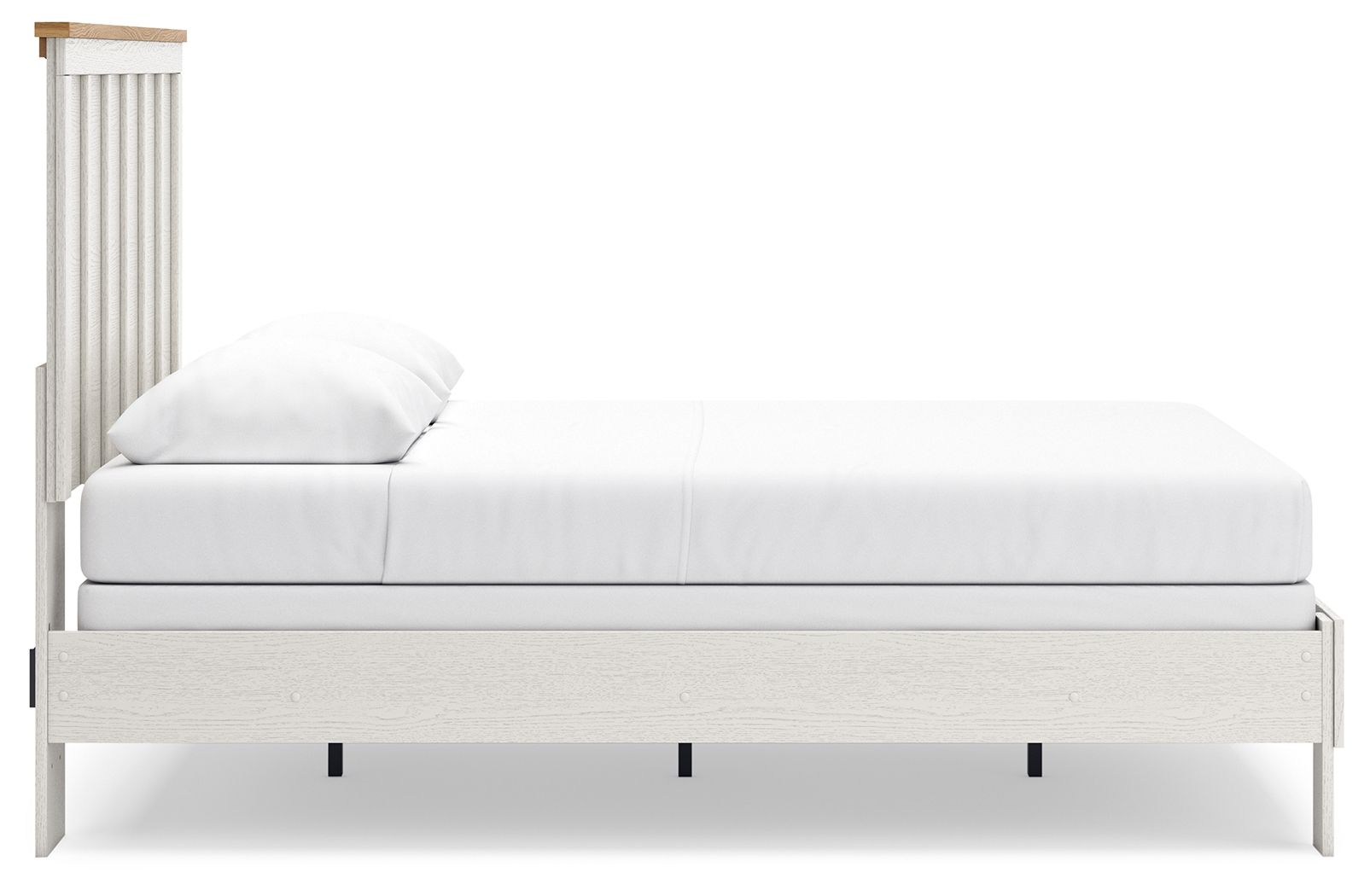 Letto con pannelli