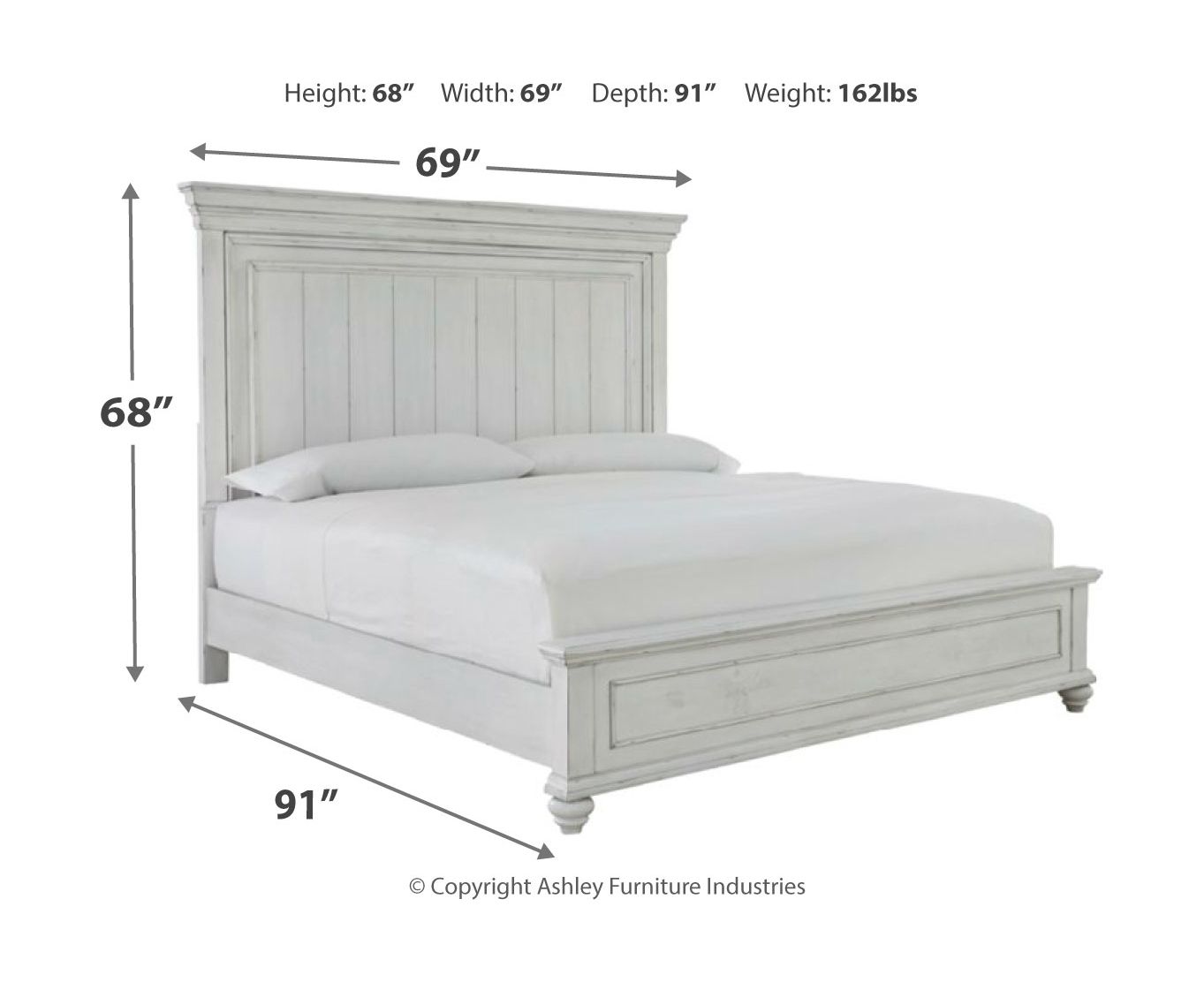 Lit à panneaux