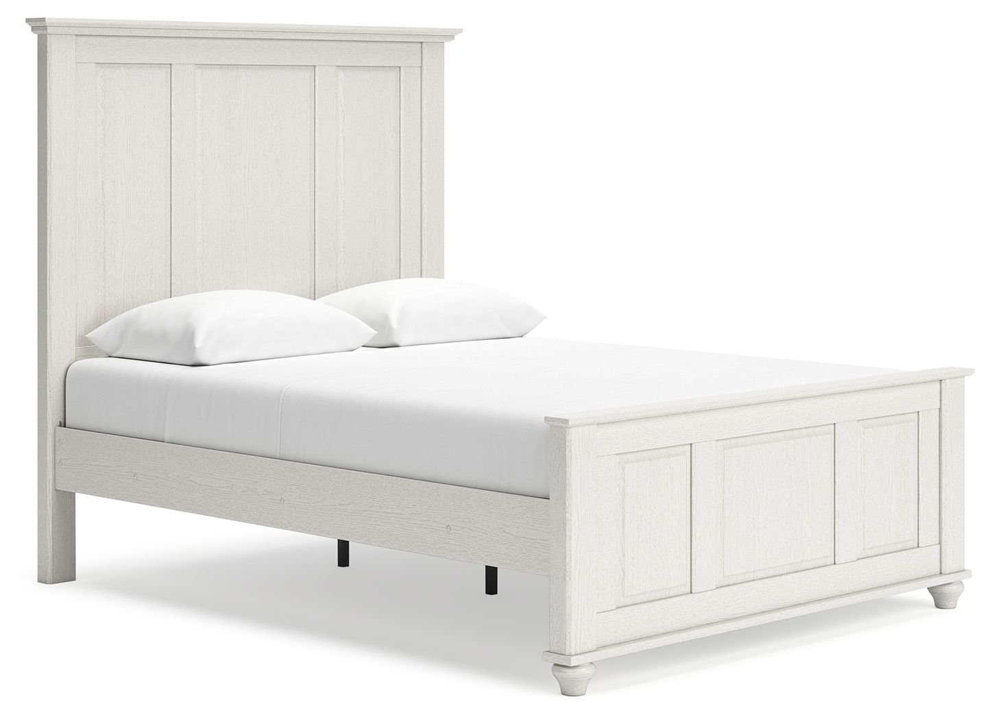 Letto con pannelli