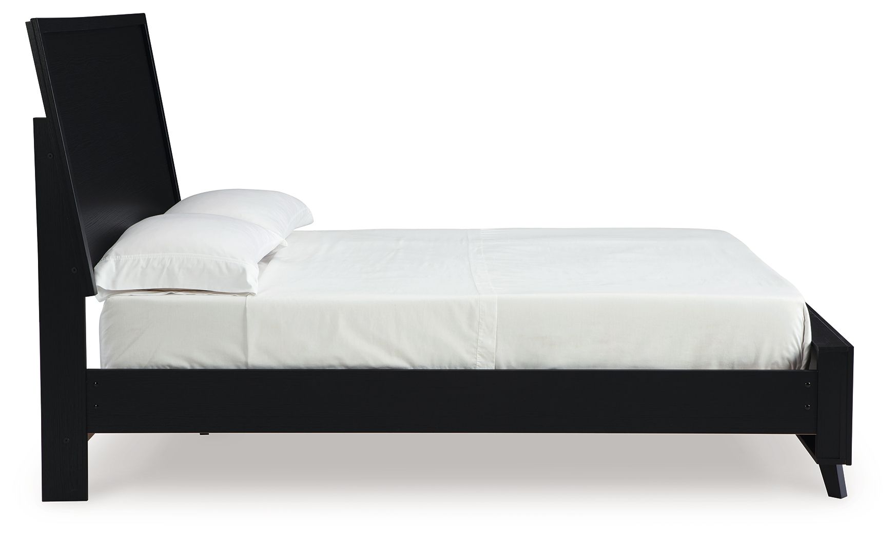Letto con pannelli