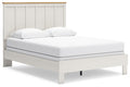 Letto con pannelli