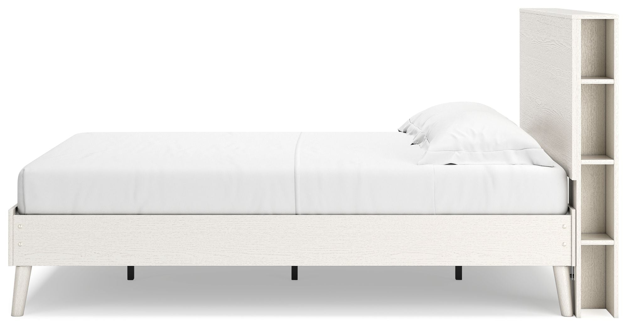 Cama con librero