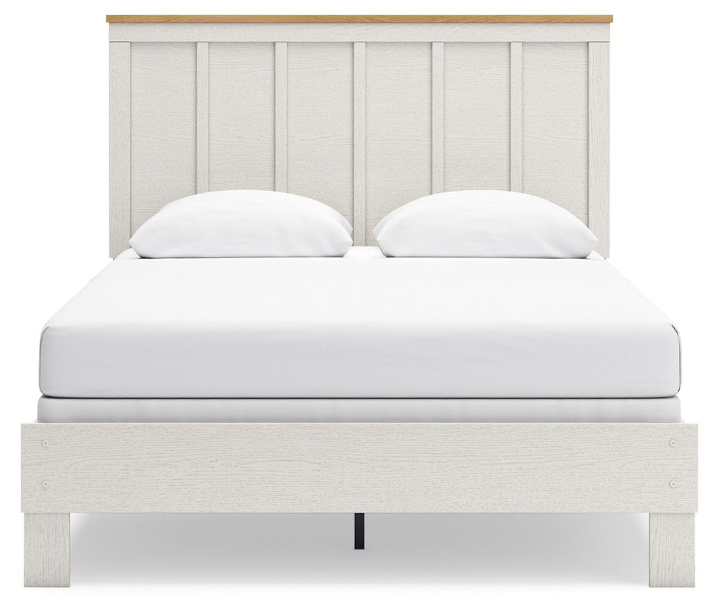 Letto con pannelli