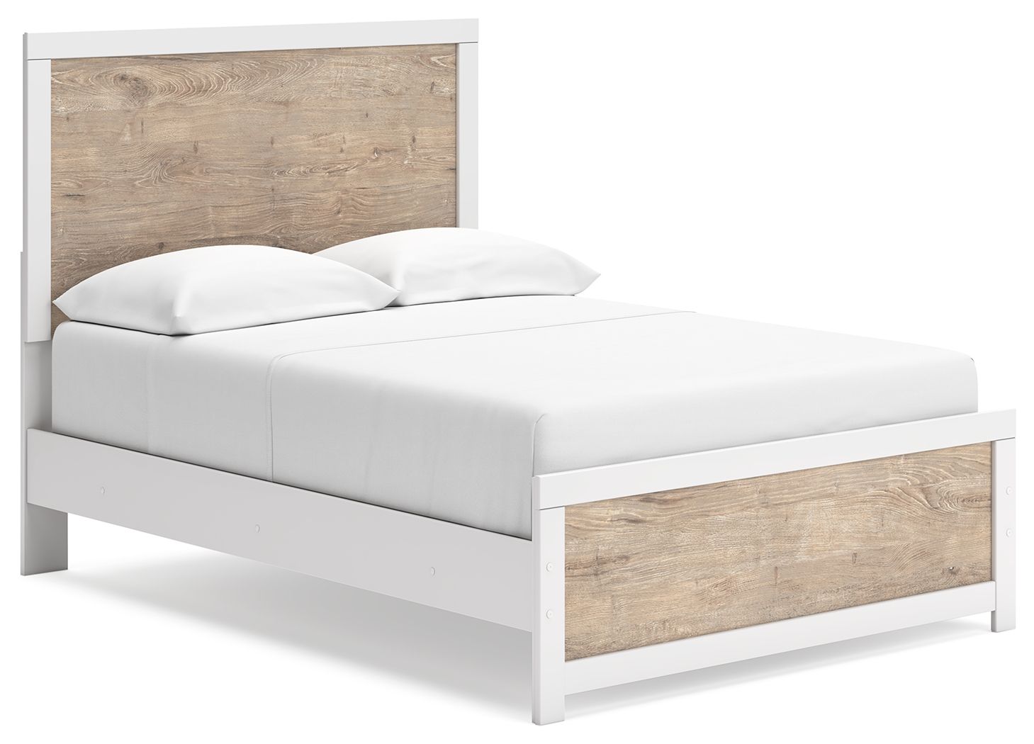 Letto con pannelli