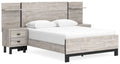 Letto con pannelli e prolunghe