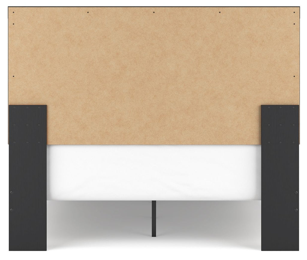 Letto con pannelli