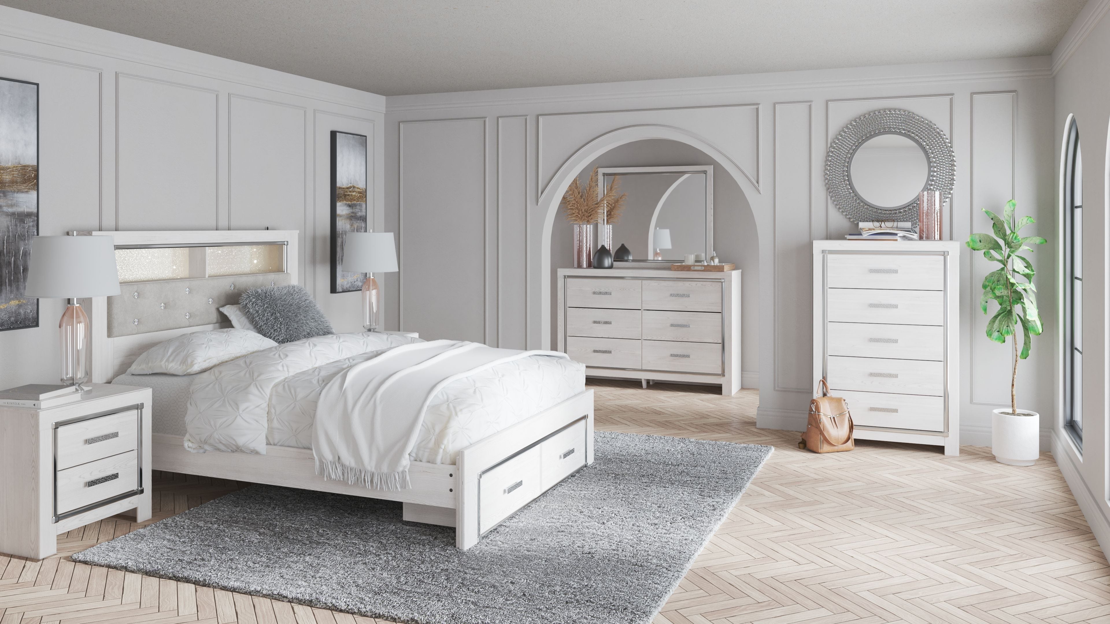 Lit bibliothèque
