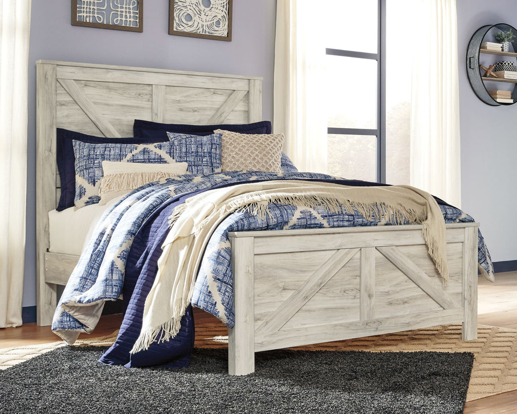 Crossbuck Panel Bed