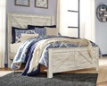 Crossbuck Panel Bed