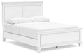 Letto con pannelli