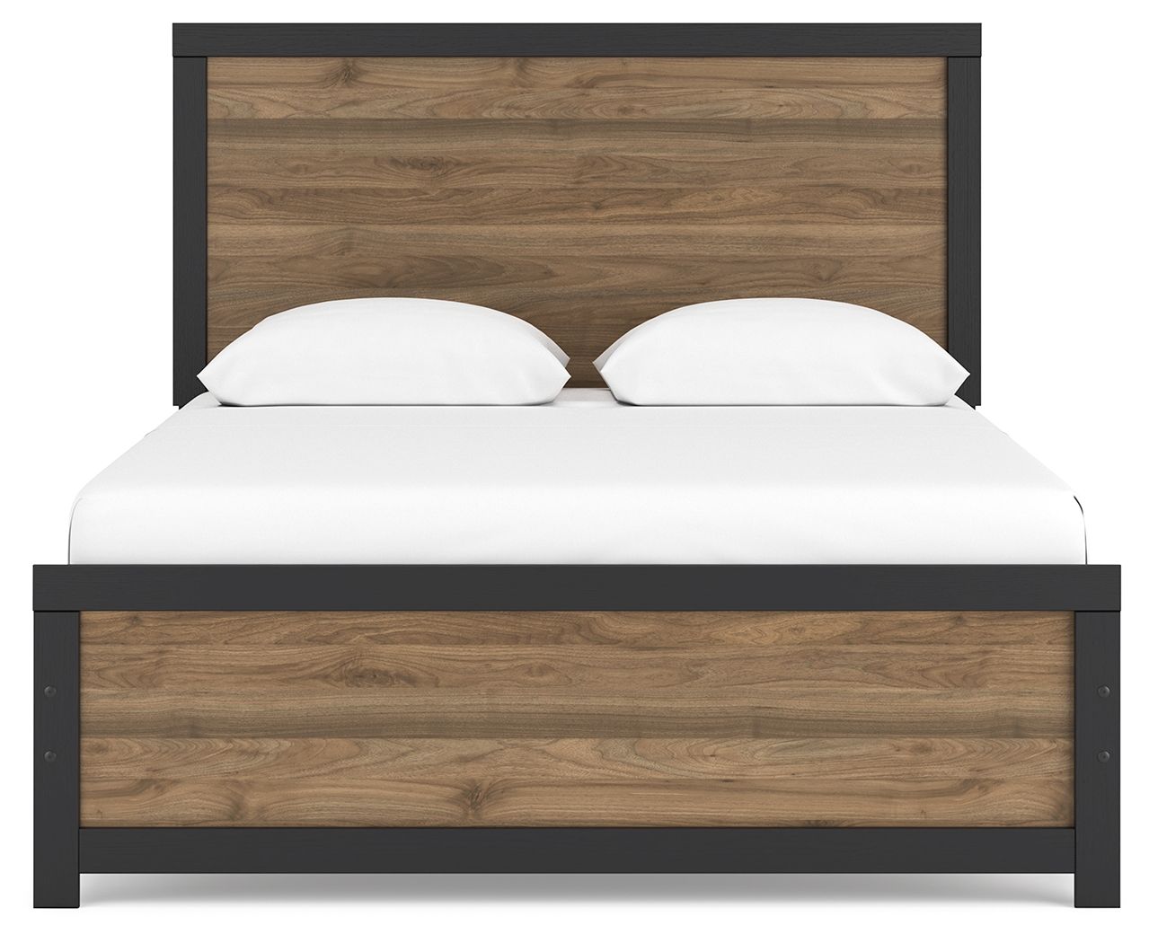 Letto con pannelli