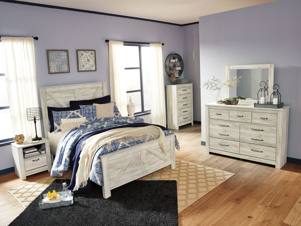 Crossbuck Panel Bed