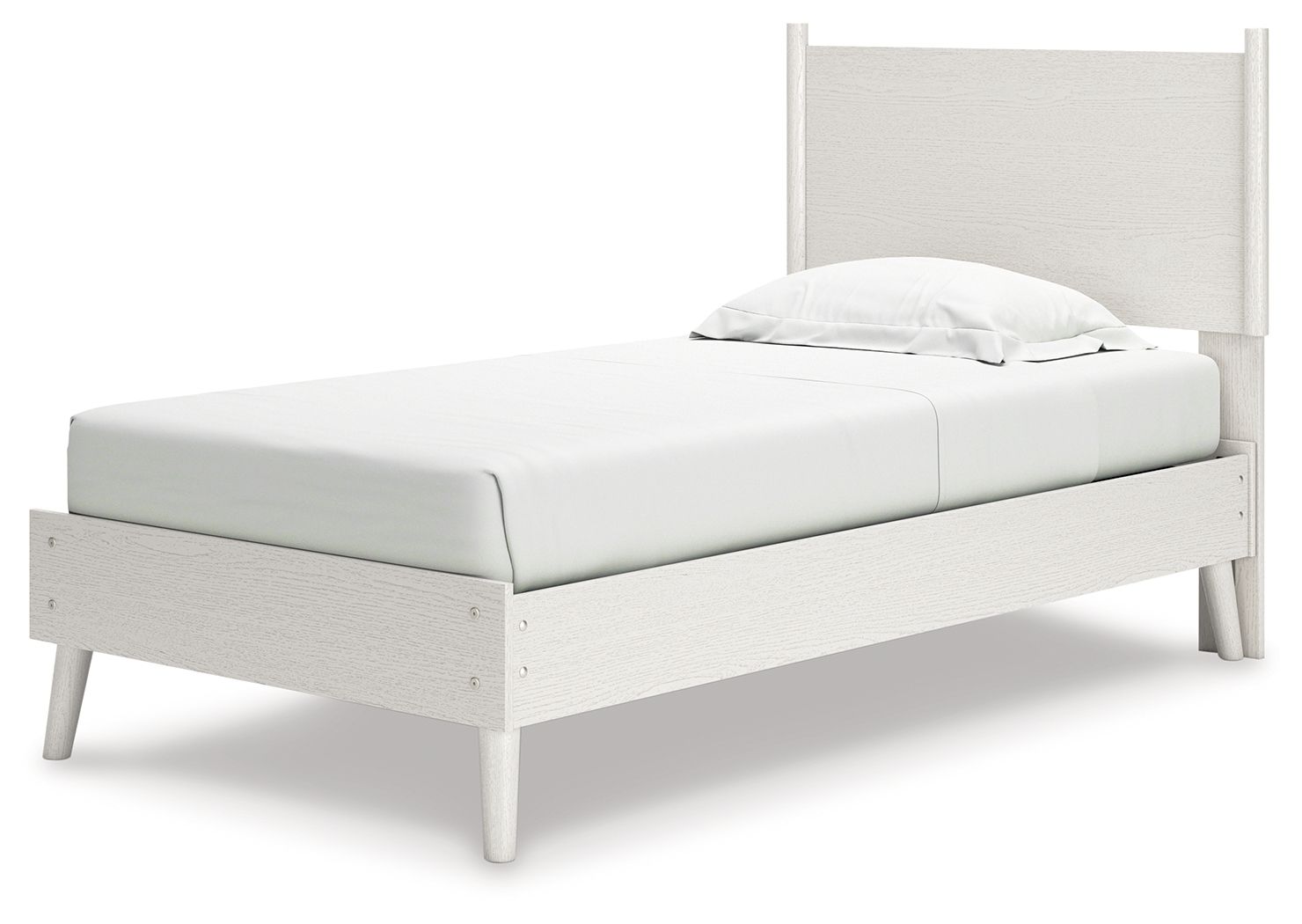 Letto con pannelli