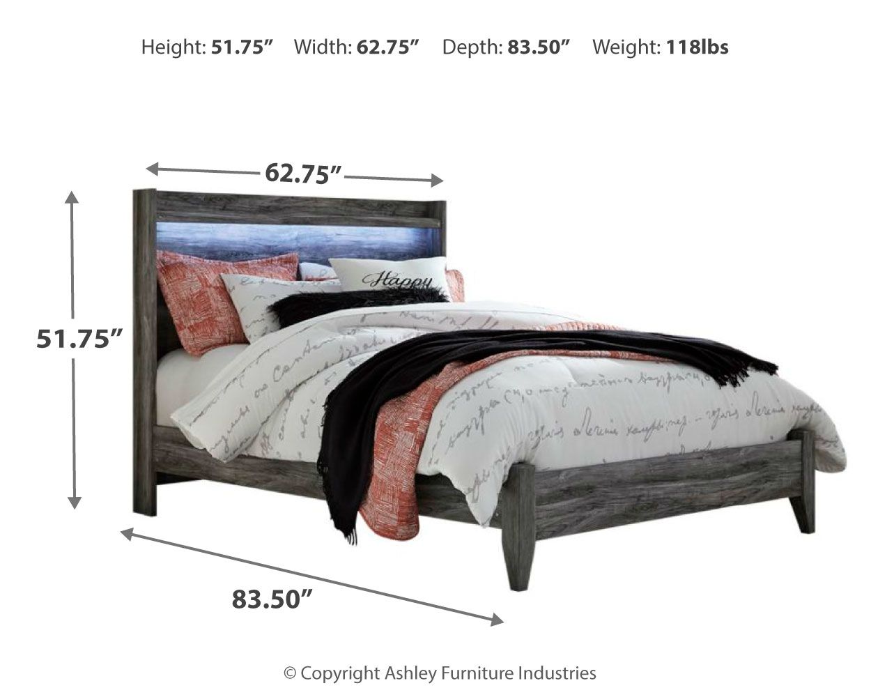 LED Panel Bed