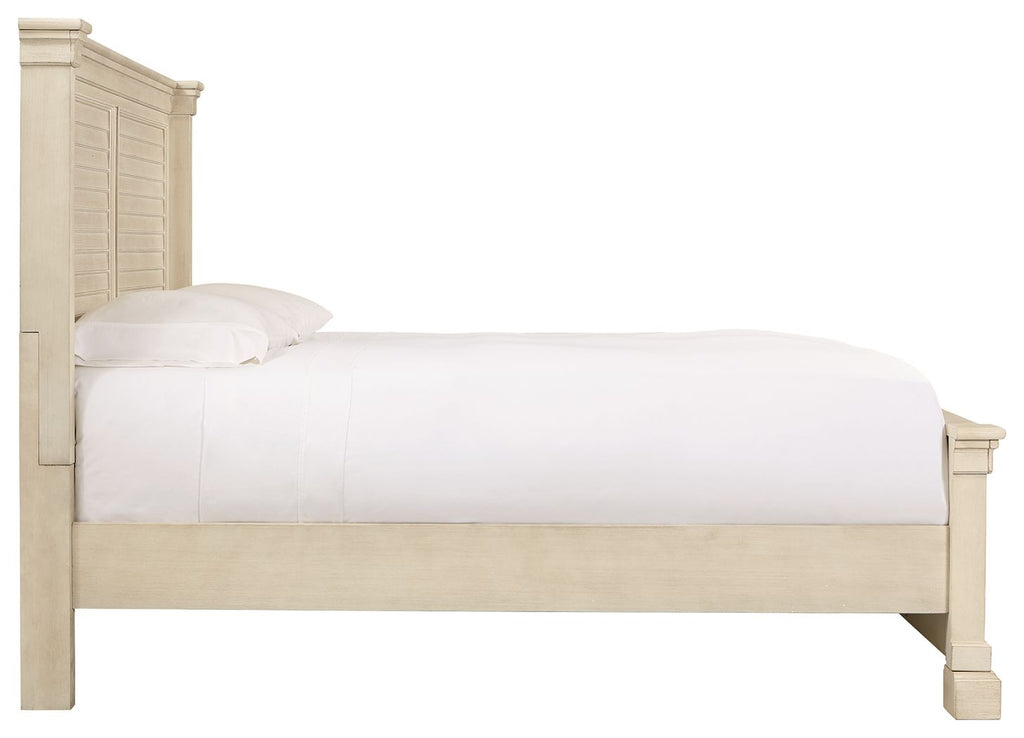 Letto a pannelli con persiane