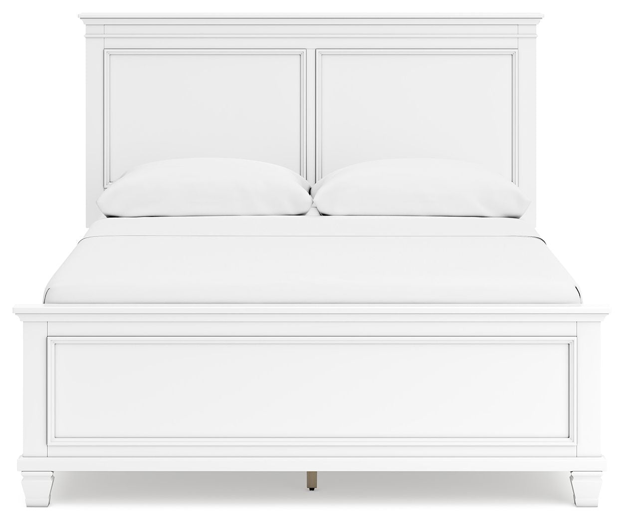 Letto con pannelli